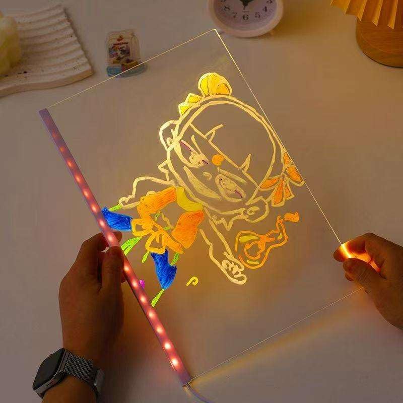 LED Acrylic Illuminated Magic Board With 7 Color