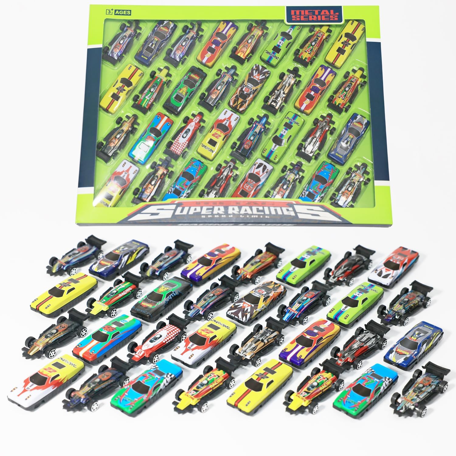 32 Pc Diecast Cars - Race Car