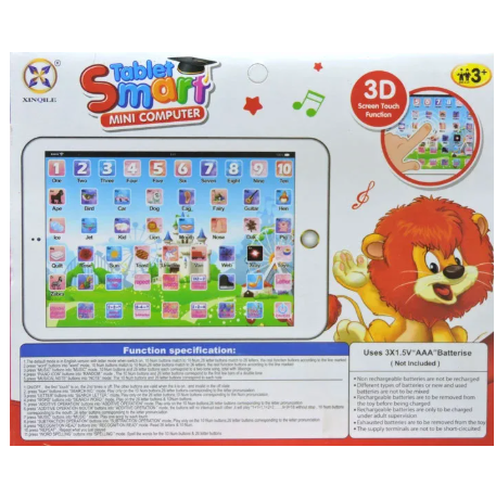 Mini Smart Tablet With Screen Touch For Kids