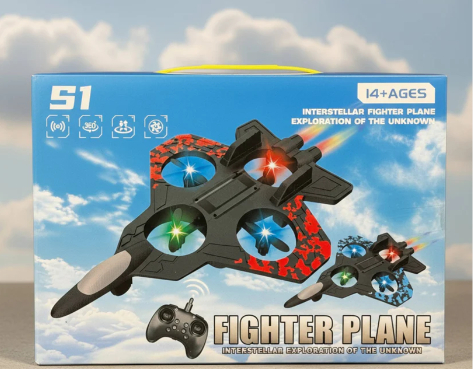 Remote Control Combat Aircraft Flying Jet – Light Weight - S1